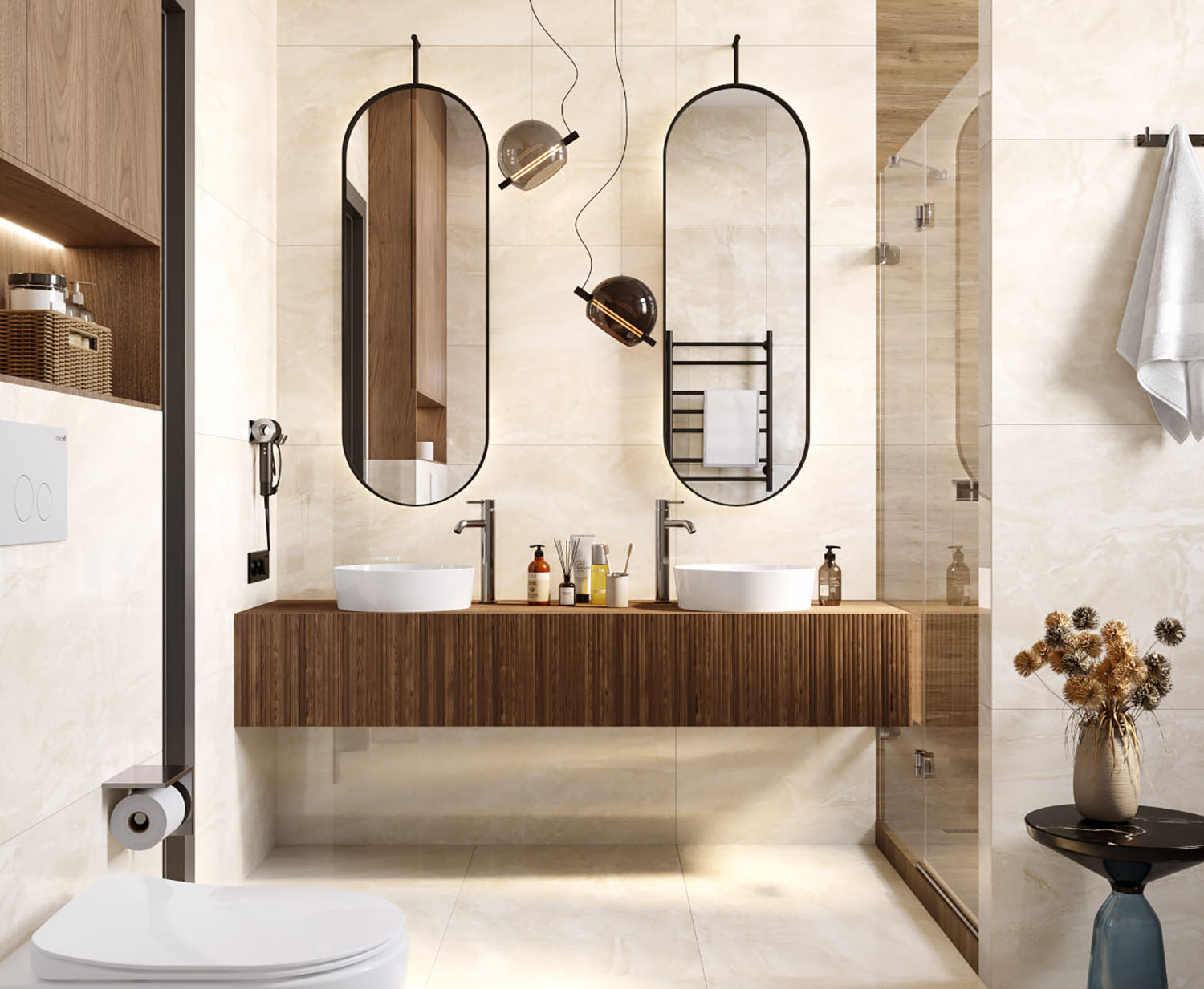 Дизайн ванной комнаты тренды, 66 фото, новинки - KERAMIS