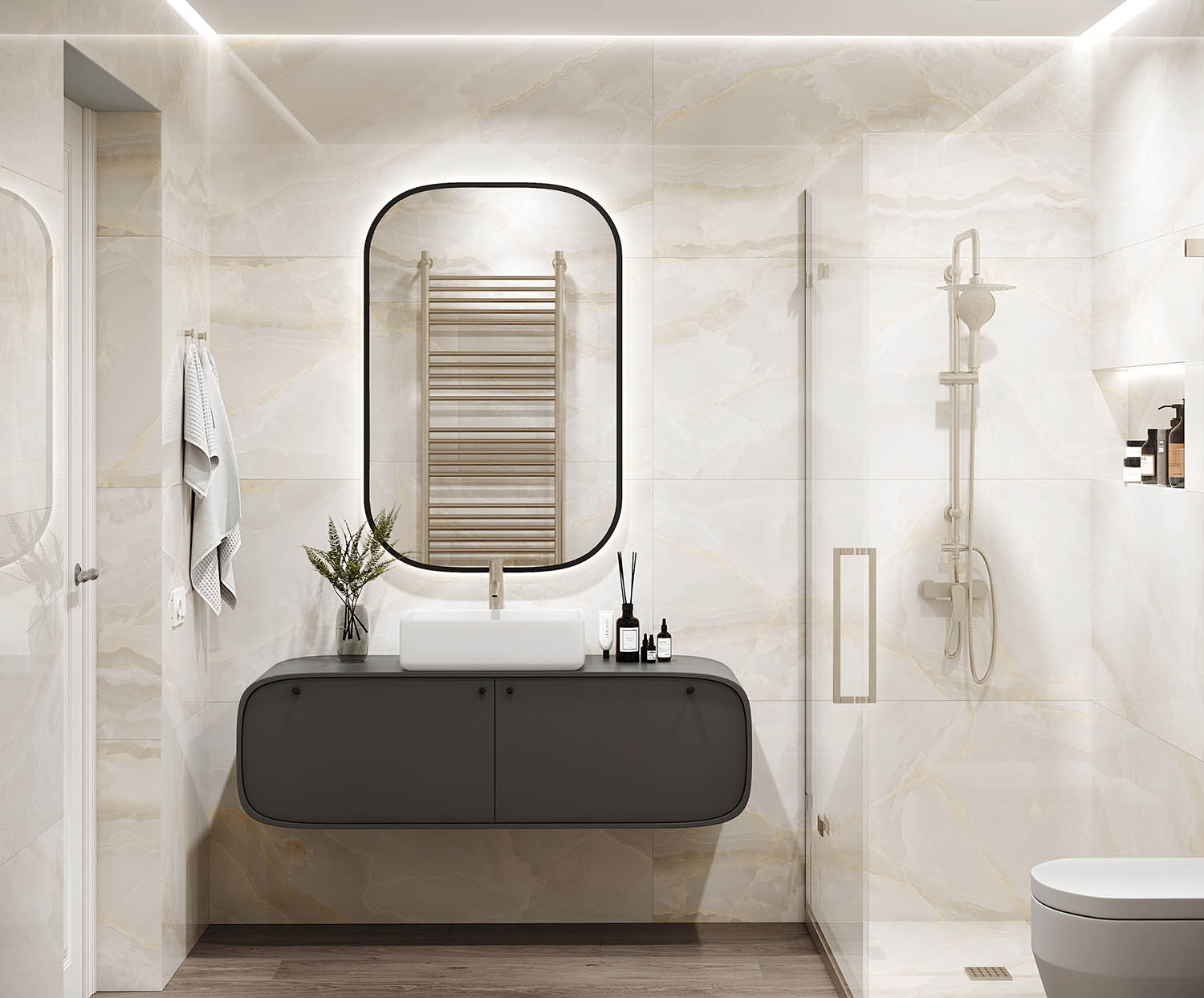 Плитка в ванную комнату современный дизайн