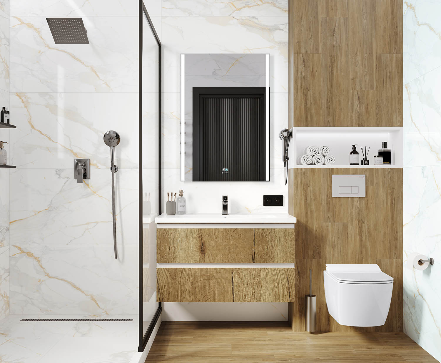 Дизайн ванной комнаты 2024: 7 главных трендов