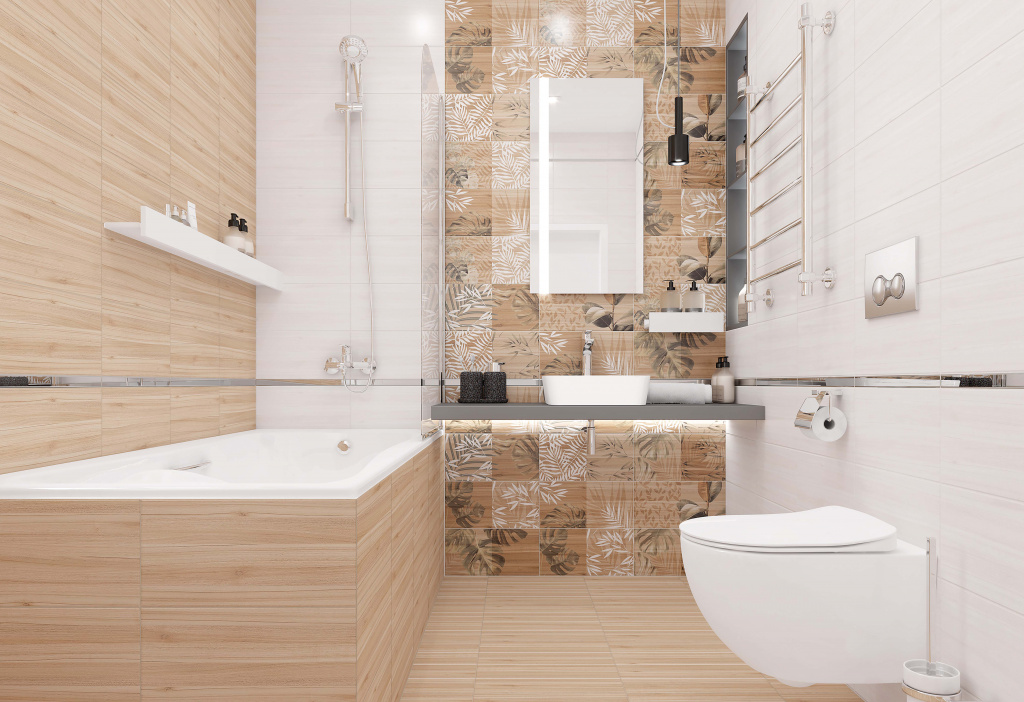 Обустройство светлой ванной комнаты: особенности и секреты