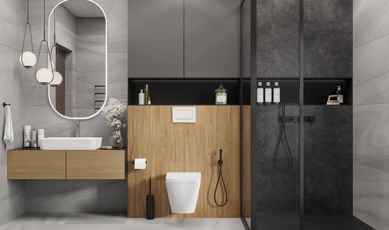 Дизайн маленькой ванной комнаты: 80 фото идей