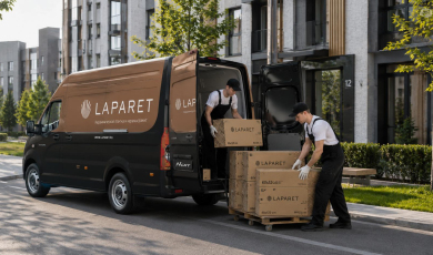 Как сделать заказ на сайте LAPARET? Полный путь от выбора до доставки